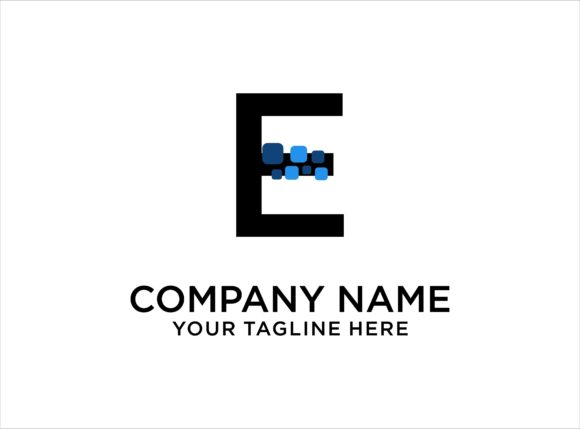 Letter E Digital Logo Design Template: A Modern Approach to Brand Identity